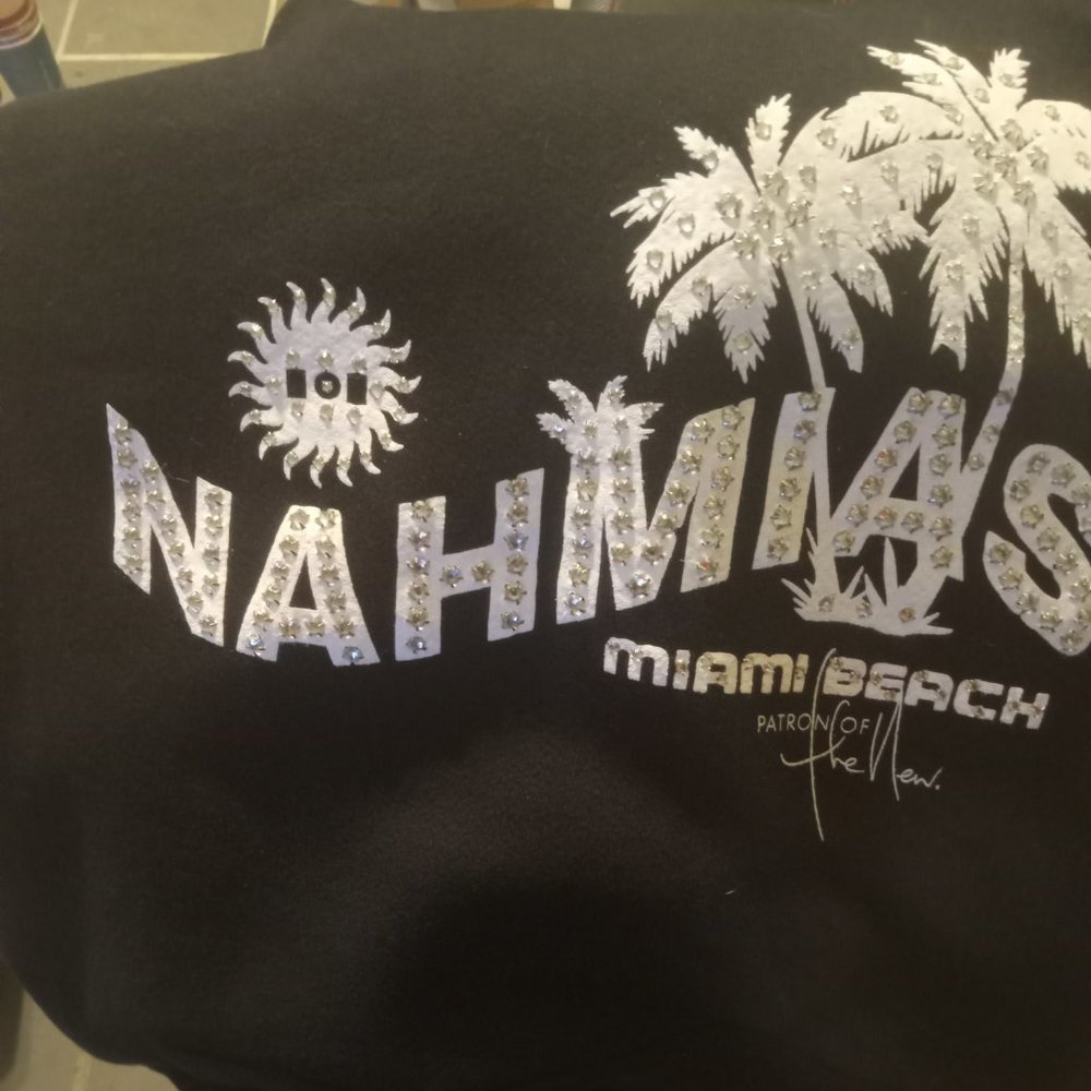 Rhinestone hoodie